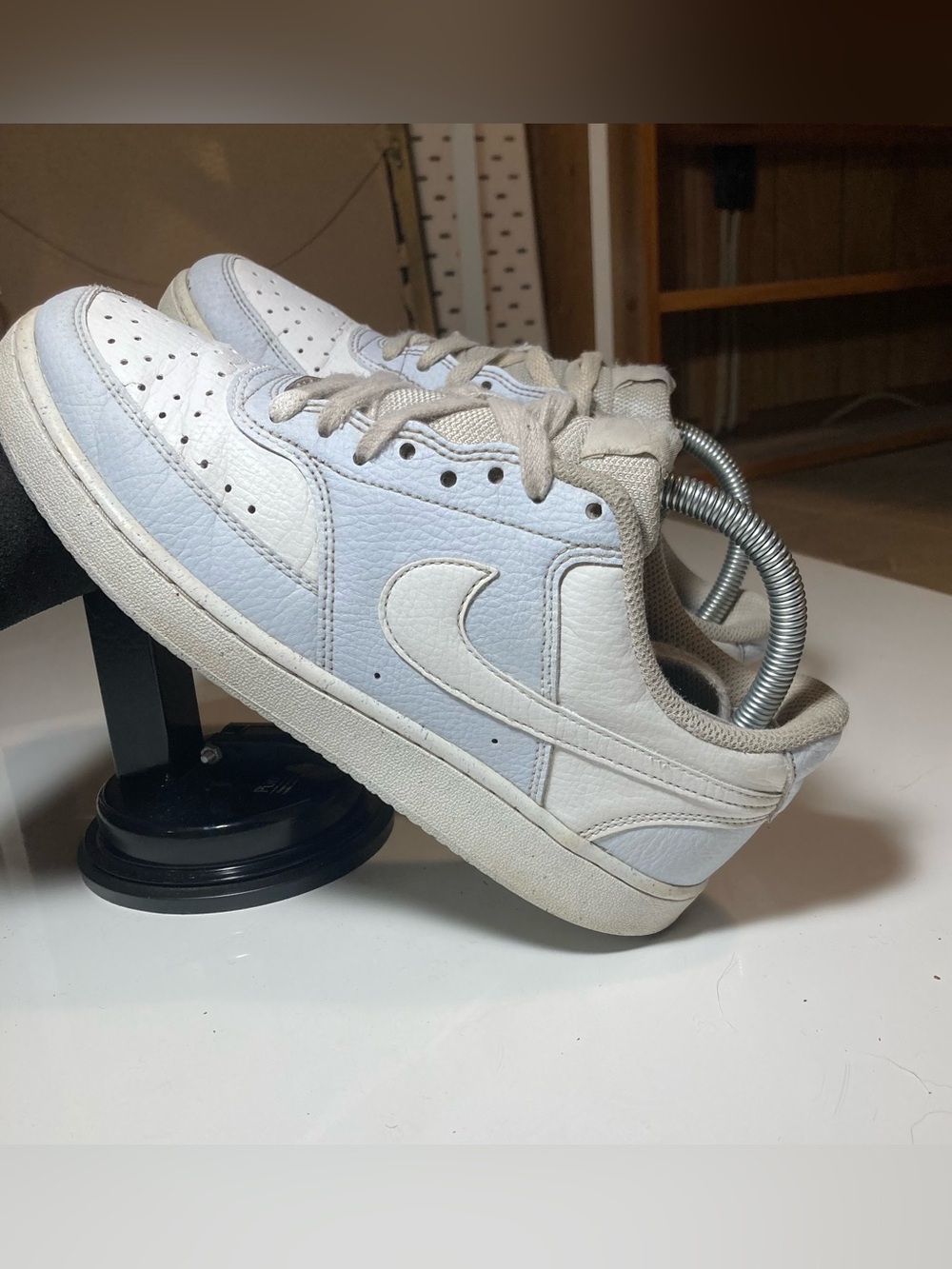 Nike White Women's Platform Sneakers